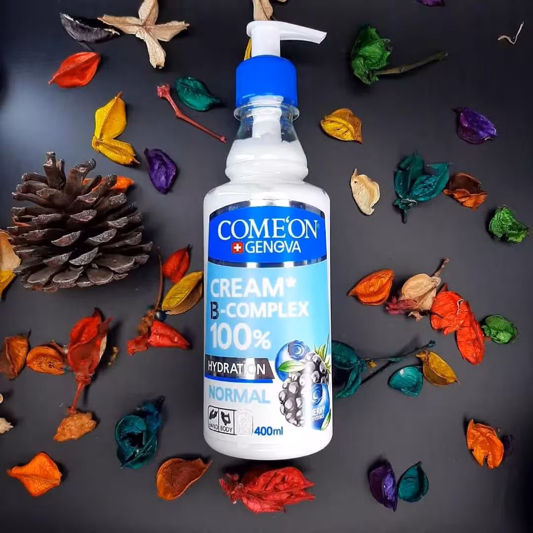 کرم مرطوب کننده کامان مخصوص پوستهای معمولی،ترکیبی از انواع ویتامین ها و روغن ها