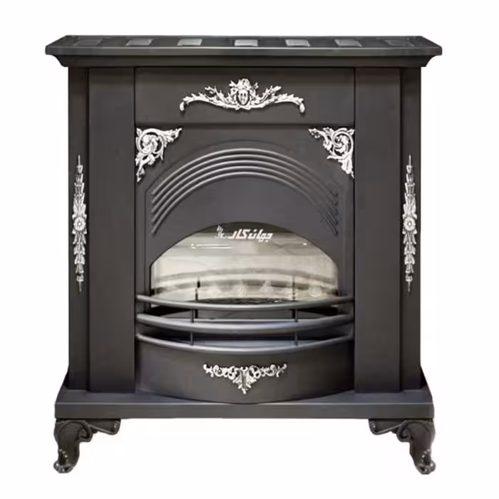 بخاری گازی شومینه 24000 جهان کار مدل 240ویرون مشکی(هزینه ارسال بصورت پس کرایه برعهده خریدار محترم میباشد)ارسال از مشهد