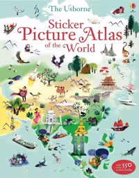 The Usborne sticker picture atlas of the world