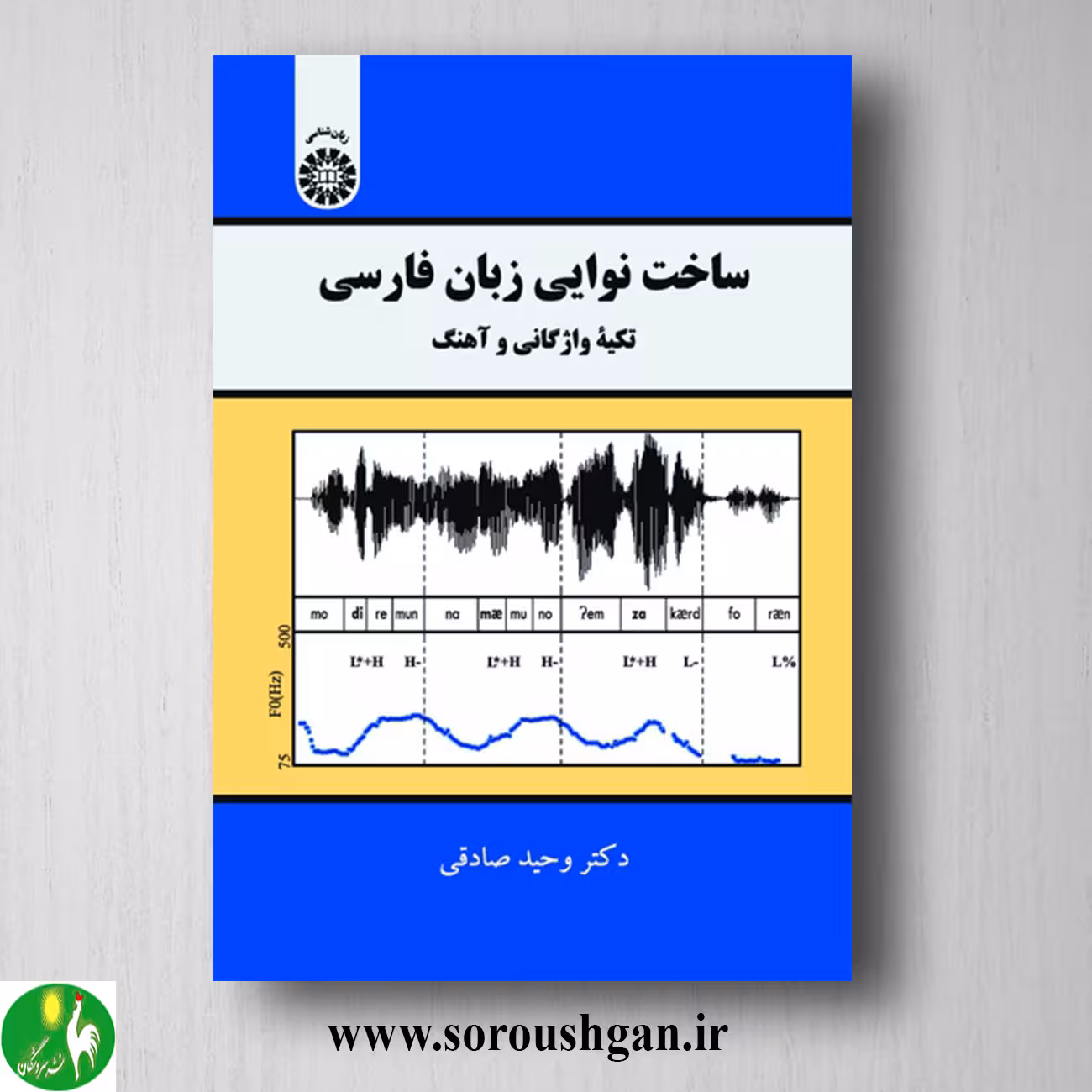 کتاب ساخت نوایی زبان فارسی: تکیه واژگانی و آهنگ؛ وحید صادقی