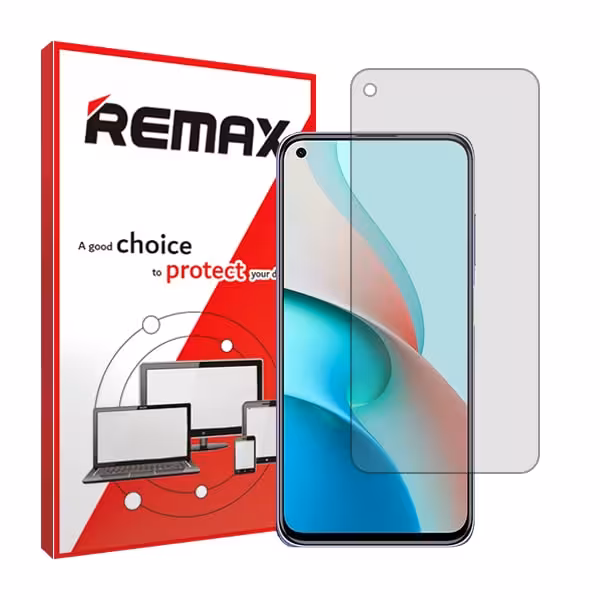 گلس شیائومی Redmi Note 9 5G مدل هیدروژلی شفاف برند ریمکس کد S