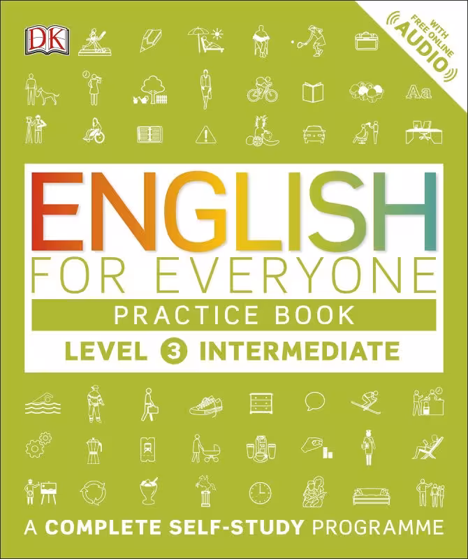 خرید کتاب انگلیسی برای همه English for Everyone Practice Book Level 3 Intermediate
