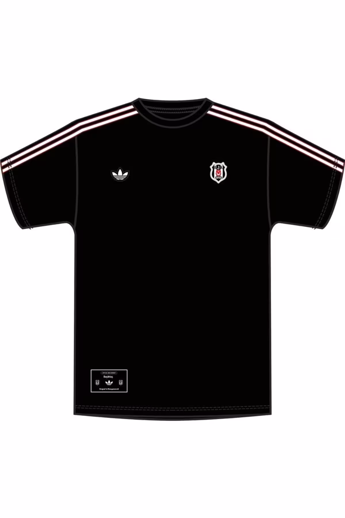 تی شرت مردانه مشکی BJK ICON TEE adidas