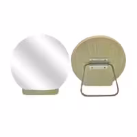 آیینه مربع رومیزی چوبی