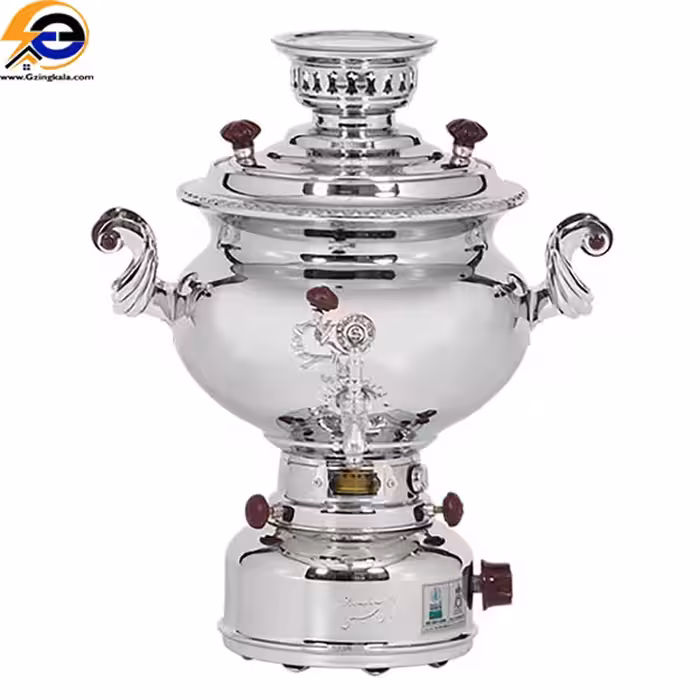 سماور برقی 6 لیتری برادران سیفی مدل صدفی