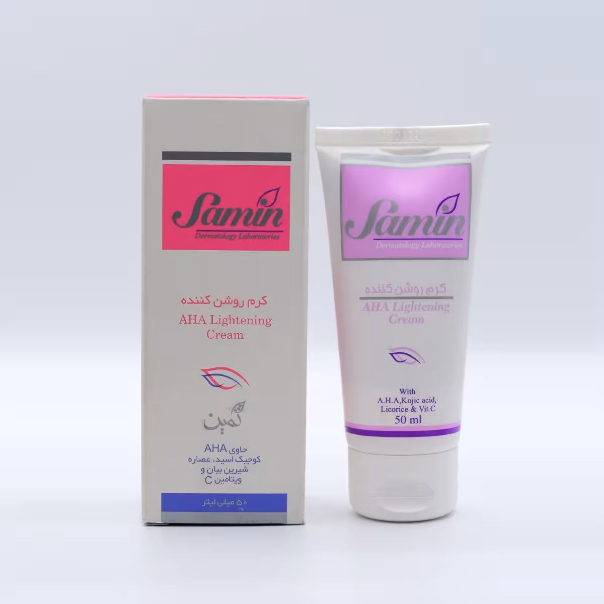 کرم روشن کننده AHA ثمین 50 میلی لیتر