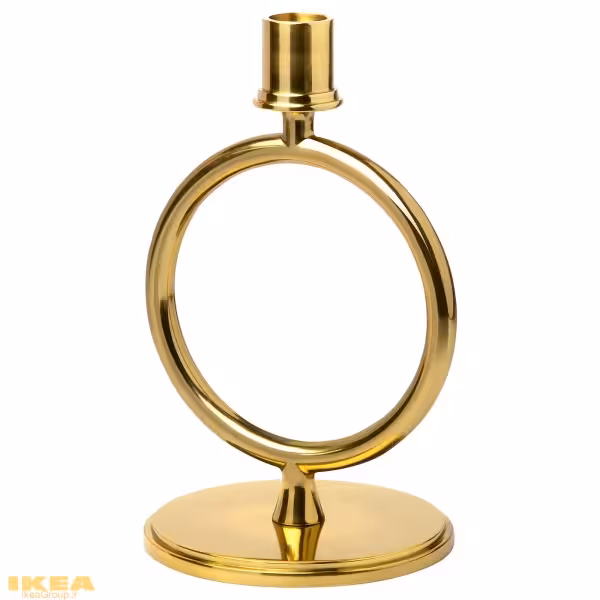 جا شمعی برنجی مدل AROMATISK | برند ایکیا | ارسال 15 الی 20 روز کاری