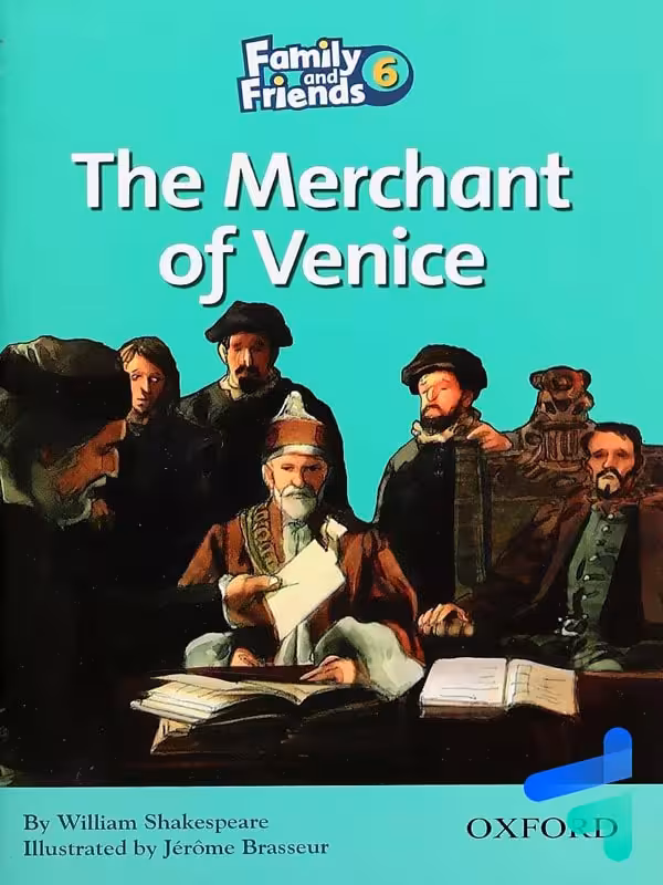 کتاب داستان فامیلی اند فرندز story Family and Friends 6 The Merchant of Venice
