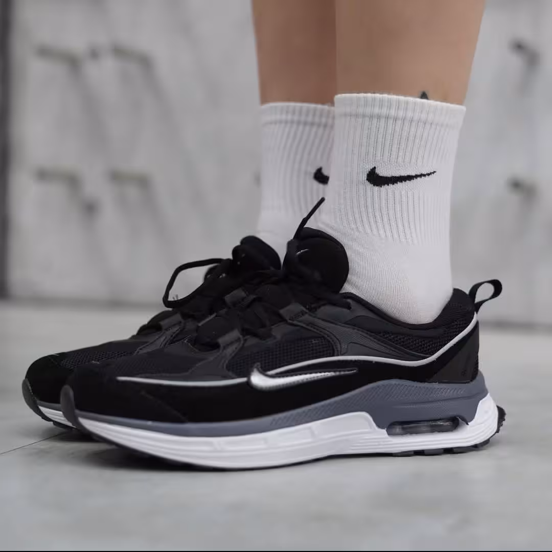 کتونی اسپرت زنانه و مردانه ست نایک nike رنگ مشکی 29