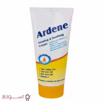کرم سوختگی کودک آردن مدل zinc oxide حجم 50 میلی لیتر