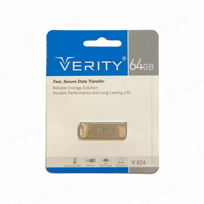فلش مموری وریتی مدل V826 USB3.0 با ظرفیت 64 گیگابایت