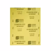 سنباده ورقی پشت قرمز سودکس شماره P60