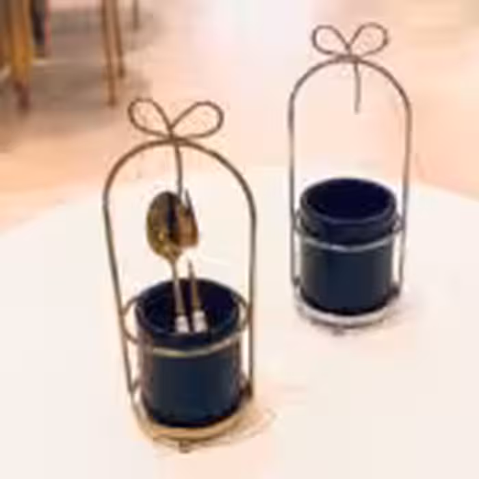 STONE  استون سنگی  جا قاشقی پاپیون  S-6834