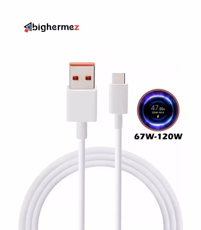 کابل شارژ TYPE-C فست شارژ شیائومی 120W MAX