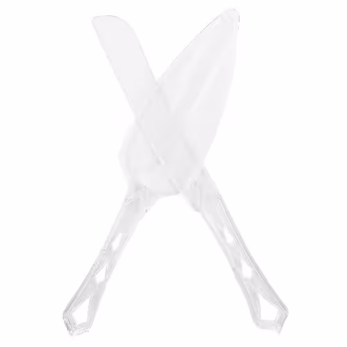 کارد کیک بری پلاستیکی کریستالی