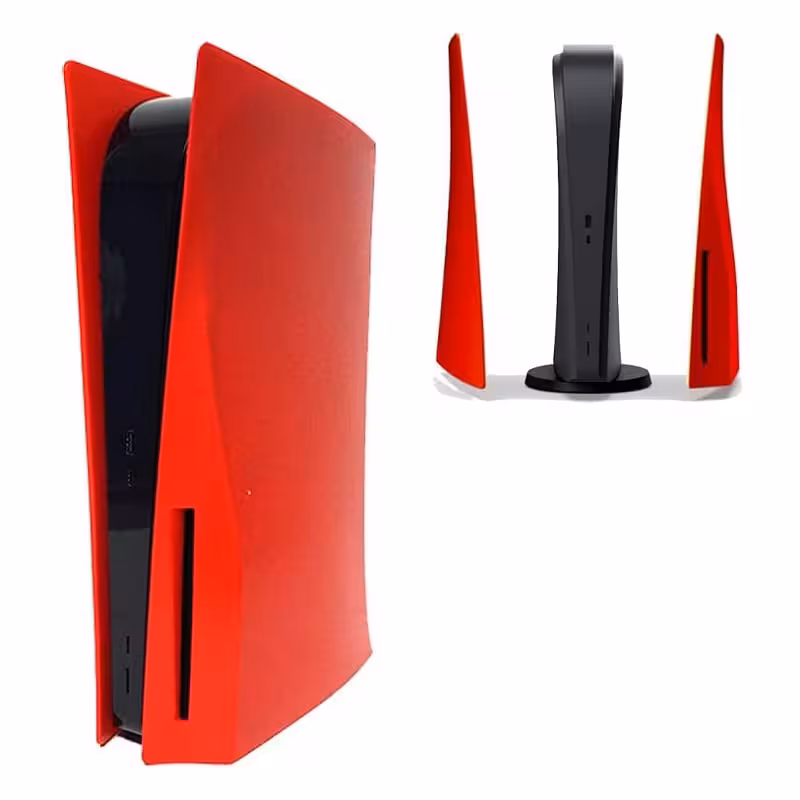 خرید فیس پلیت PS5 دیسک خور - قرمز