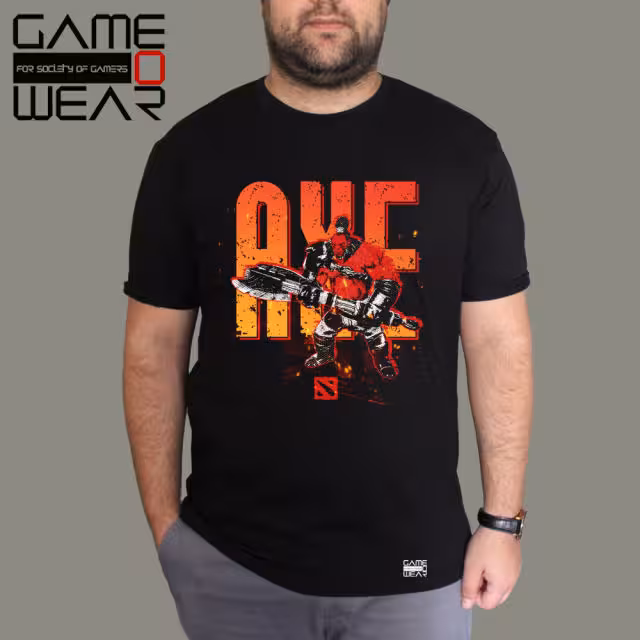 تی شرت طرح بازی دوتا2-DOTA2:AXE