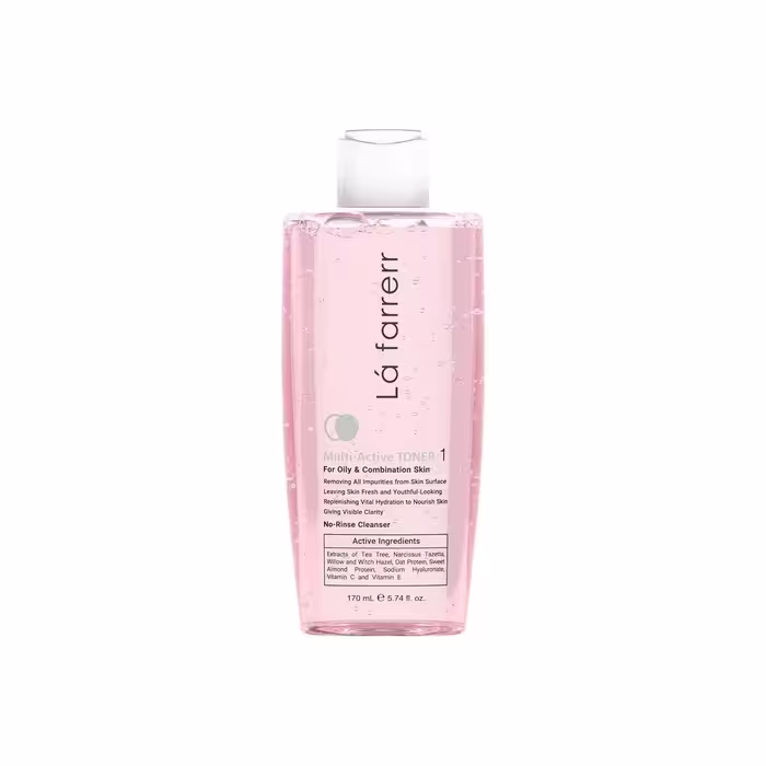 تونر پاک کننده صورت لافارر مدل Oily & Combination Skin کد 1 حجم 170 میلی لیتر