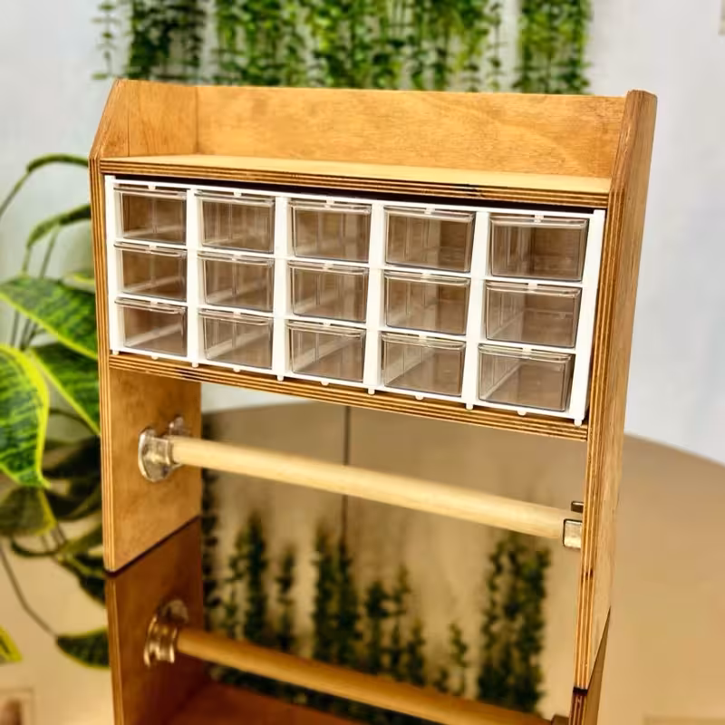 استند جا ادویه و جادستمال  15 کشو