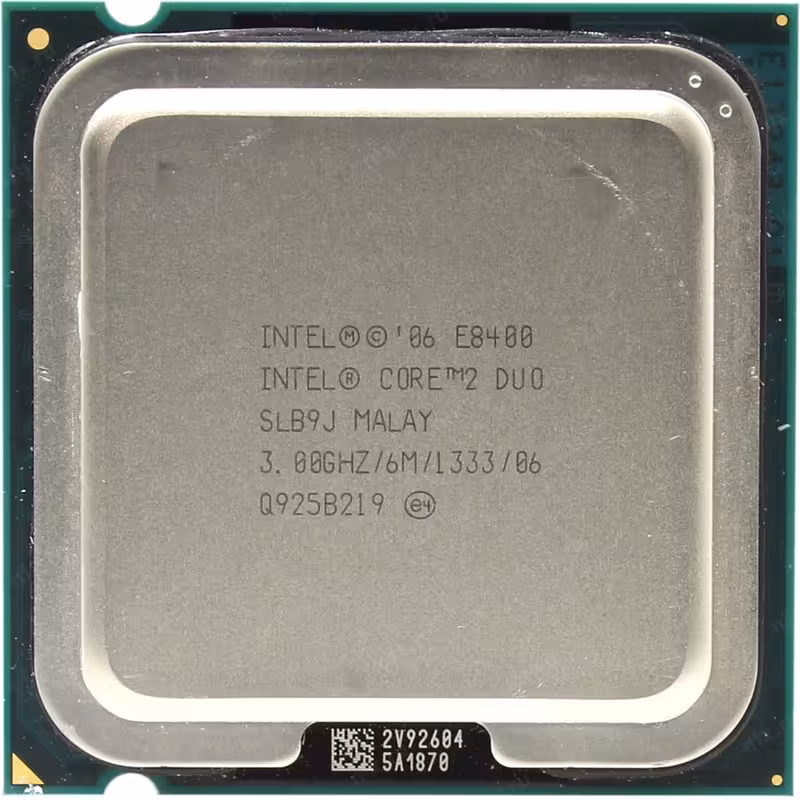 پردازنده مرکزی اینتل سری Wolfdale مدل E8400