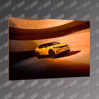 تخته شاسی طرح Ford Capri Coupe SUV MDF-200