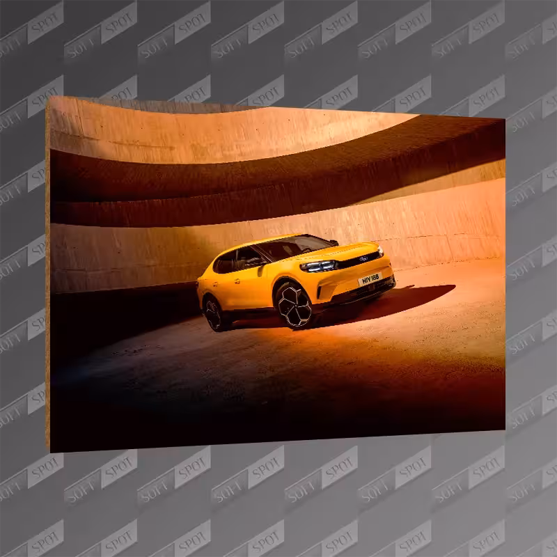 تخته شاسی طرح Ford Capri Coupe SUV MDF-200