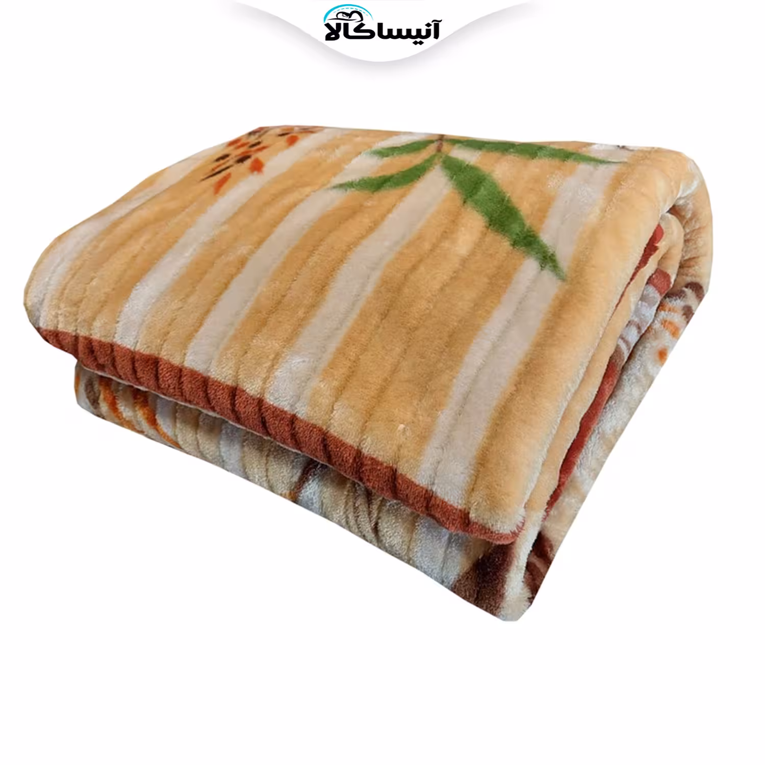 پتو نرمینه بافت مدل نسیم کد 46 سایز 155×210 سانتی متر