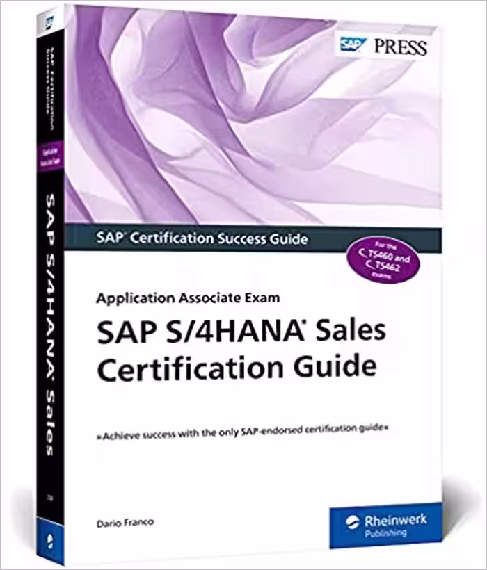 خرید و دانلود نسخه کامل کتاب SAP S/4HANA Sales Certification Guide: Application Associate Exam - Orginal Pdf
