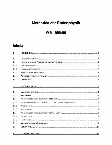 خرید و دانلود نسخه کامل کتاب Methoden der Bodenphysik
