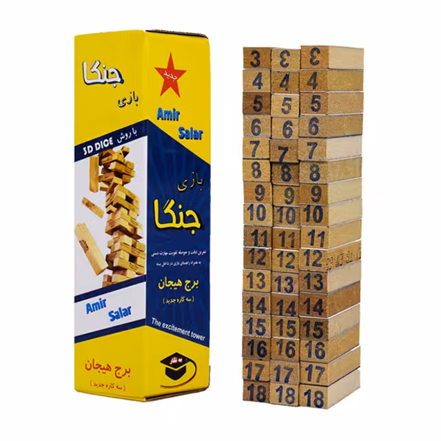 بازی فکری جنگا مدل آسیا