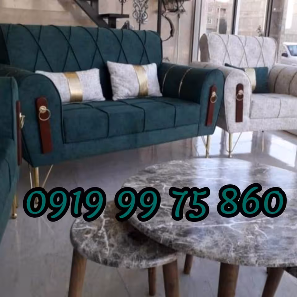 مبلمان اسکارلت پایه فلزی فورتیک مبل نیو اسکارلت با پارچه نانو