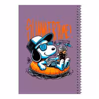 دفتر مشق 80 برگ اس جی مدل اسنوپی تابستان