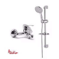 علم دوش حمام یونیکا ست 2 عددی کروم 1