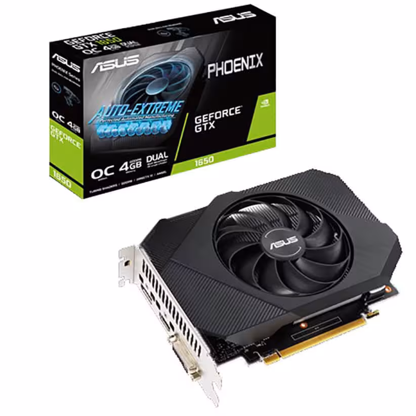 کارت گرافیک ایسوس مدل Phoenix GeForce GTX 1650 OC 4GB