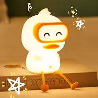 چراغ خواب فانتزی شارژی اردک غواص BY002