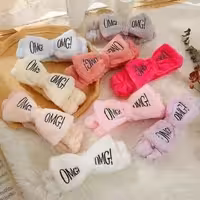 هدبند حوله ای پاپیون omg