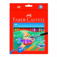 مداد رنگی 48 رنگ فابر کاستل مدل ماهی