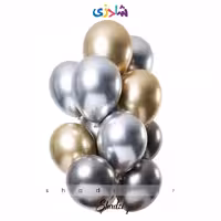 پک 12عددی طلایی نقره ای