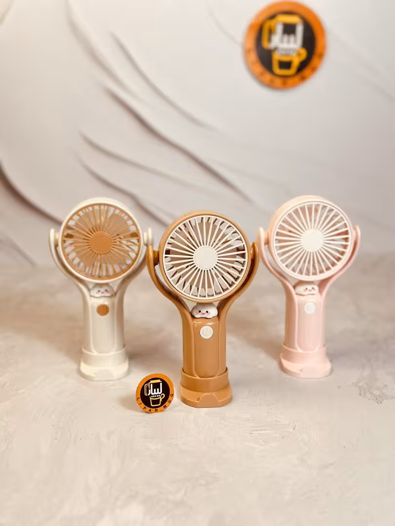 مينى پنكه فانتزى خرگوشى استند دار كد 4517