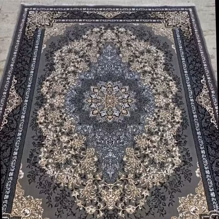 فرش ماشینی 12متری کاشان نقشه تندیس(ارسال رایگان)