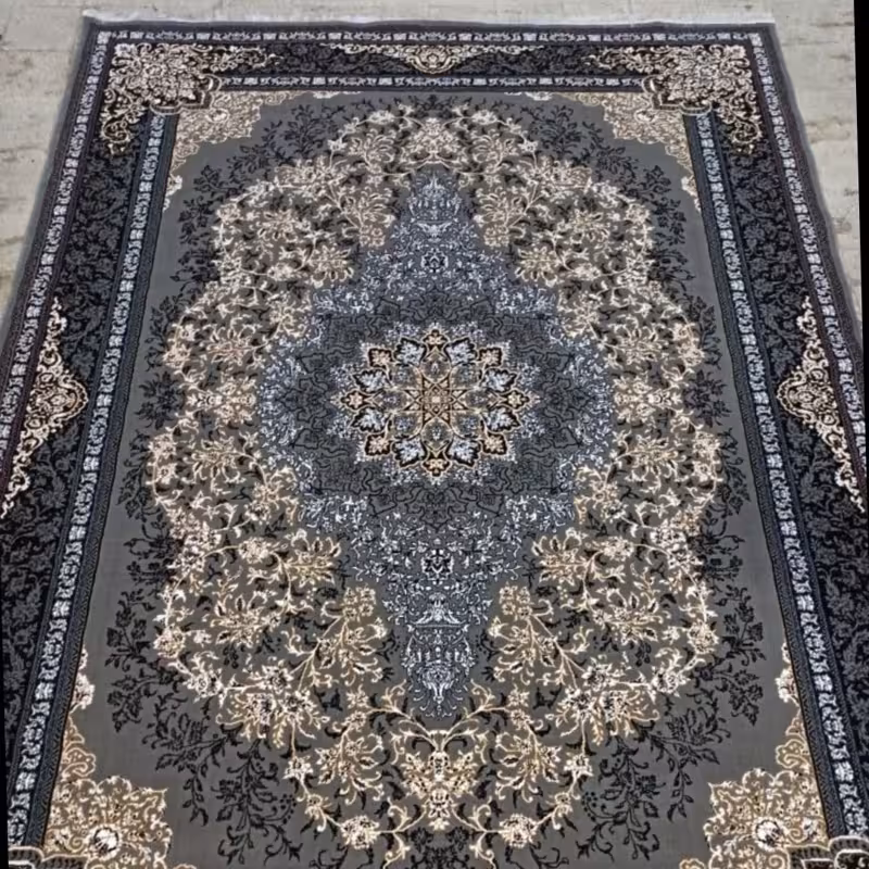 فرش ماشینی 12متری کاشان نقشه تندیس(ارسال رایگان)