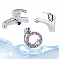 ست 3عددی شیرآلات سرویس بهداشتی مدل ماهان باگارانتی 5 ساله