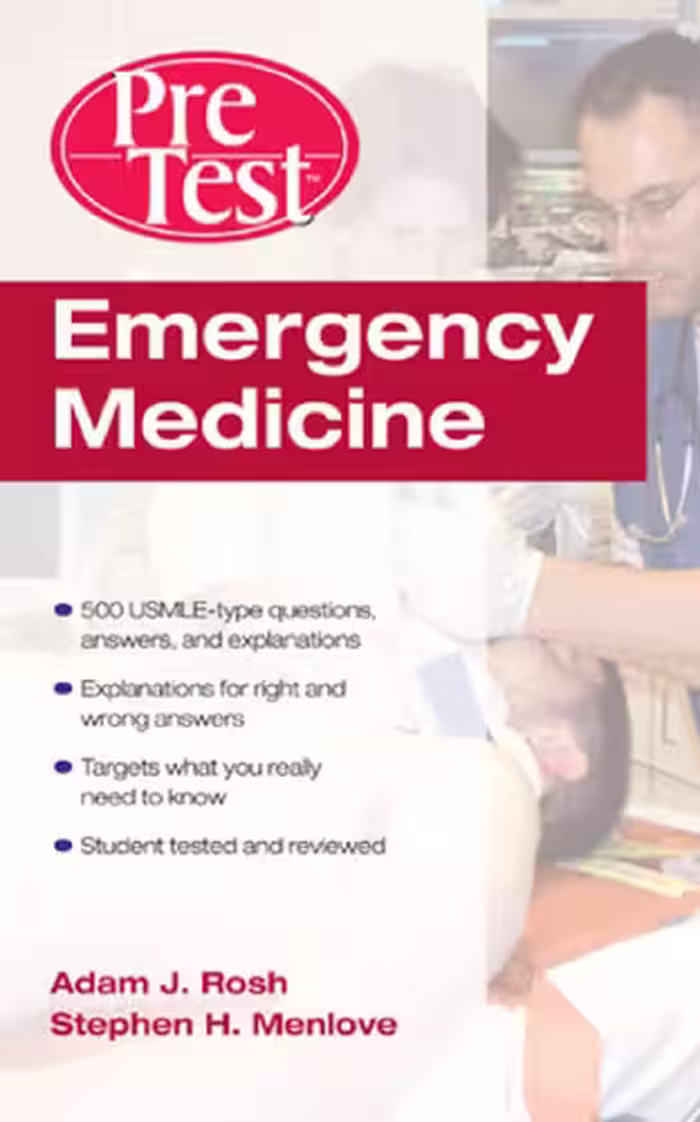 خرید و دانلود نسخه کامل کتاب Emergency Medicine PreTest Self-Assessment and Review