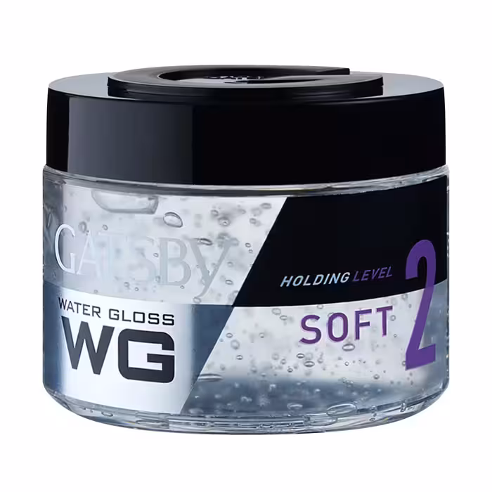 ژل مو گتسبی سفید مدل سافت 300 گرمی Gatsby Water Gloss Soft Hair Gel L2