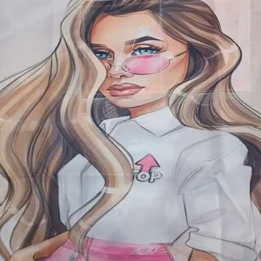 پیش بند ناخن کار طرح دار چهره ساده