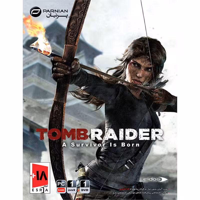 Tomb Raider-A Survivor Is Born-پرنیان-1DVD 1DVD9