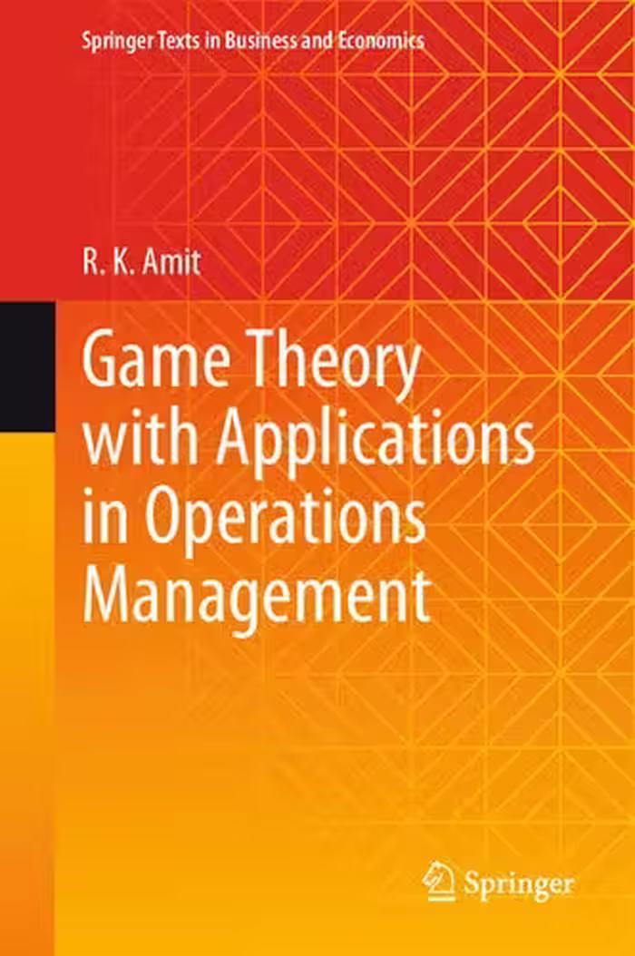 خرید و دانلود نسخه کامل کتاب Game Theory with Applications in Operations Management