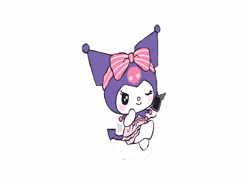 استند کرومی بنفش ( 60 سانت )