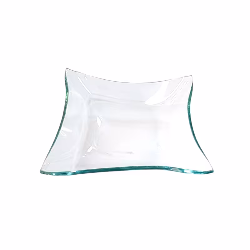 شیشه ویترای پیاله چهار گوش20*20