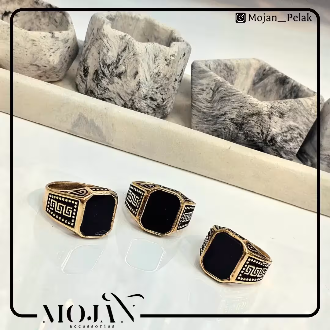 انگشتر طلاروس مردانه کد rt5044